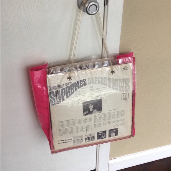 Vintage Diana Ross Vinyl Record Tote Bag - Picture 4 of 7